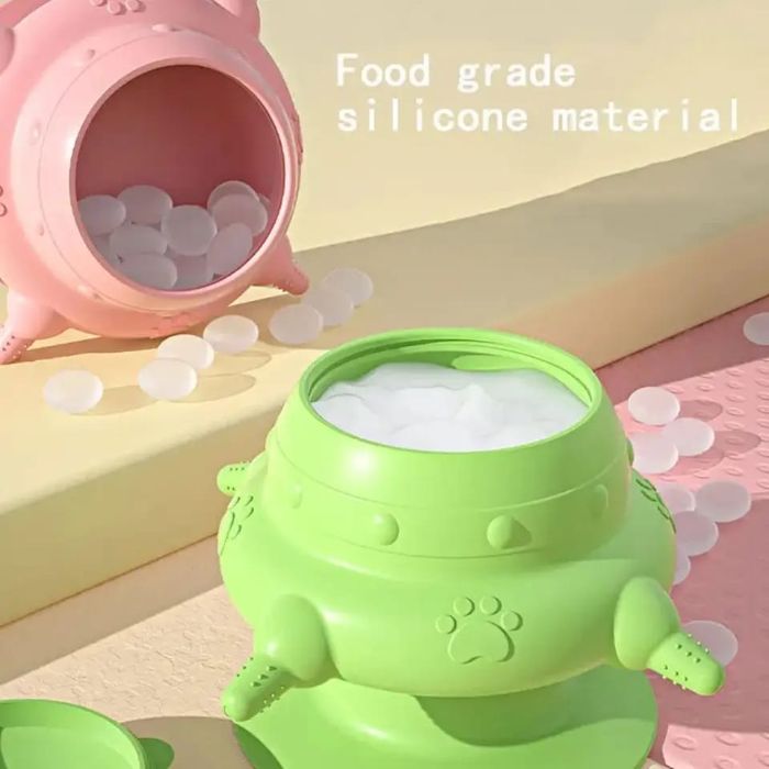 Cat & Puppy Feeding Station with 4 Nipples 200ml Nursing Bottle kits for Newborns and Kittens Feeder