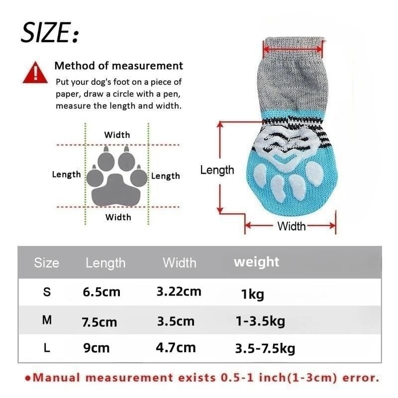Durable Pet Cat & Puppy Socks for Walking