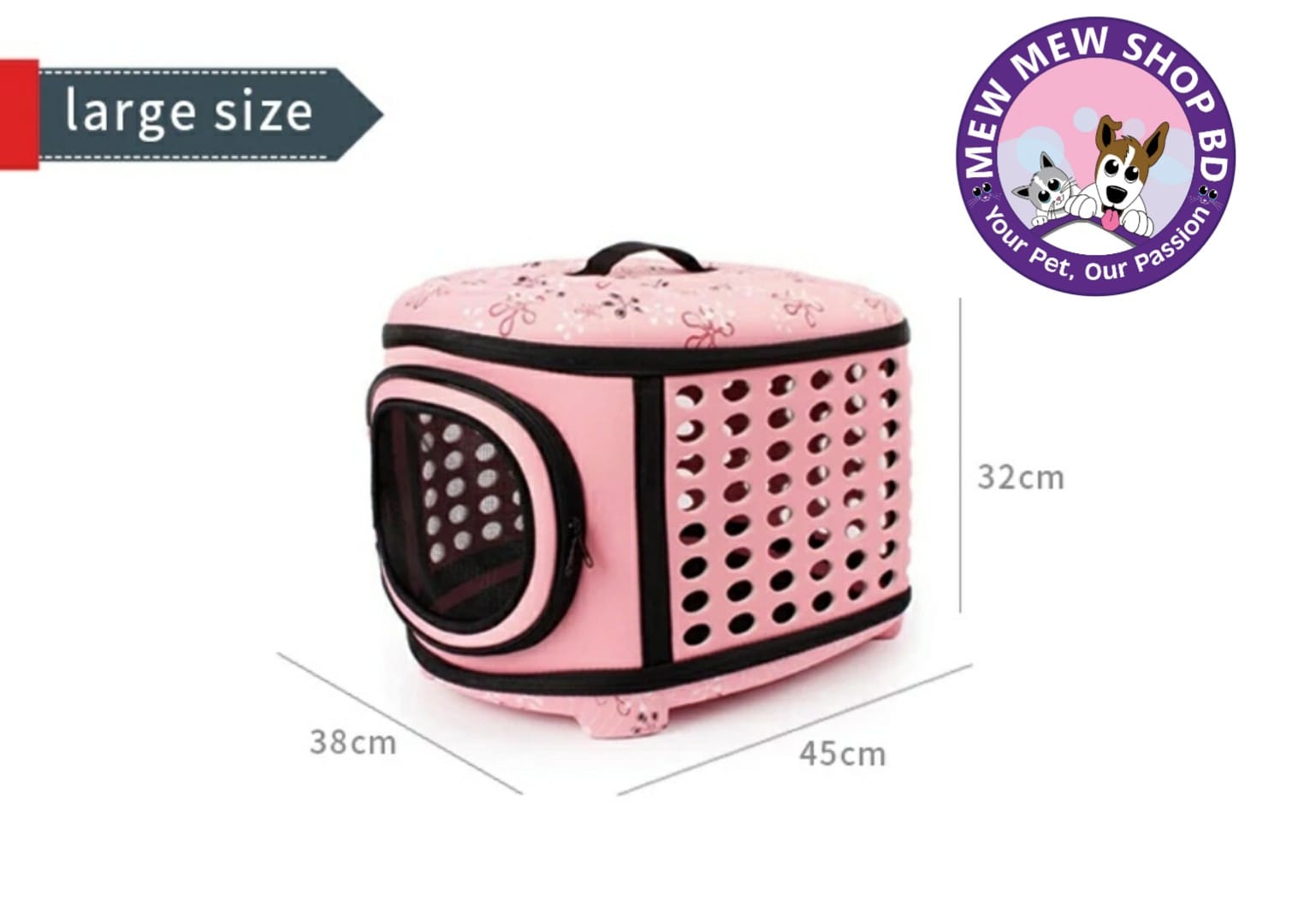 Portable Pet Carrier Carry Bag