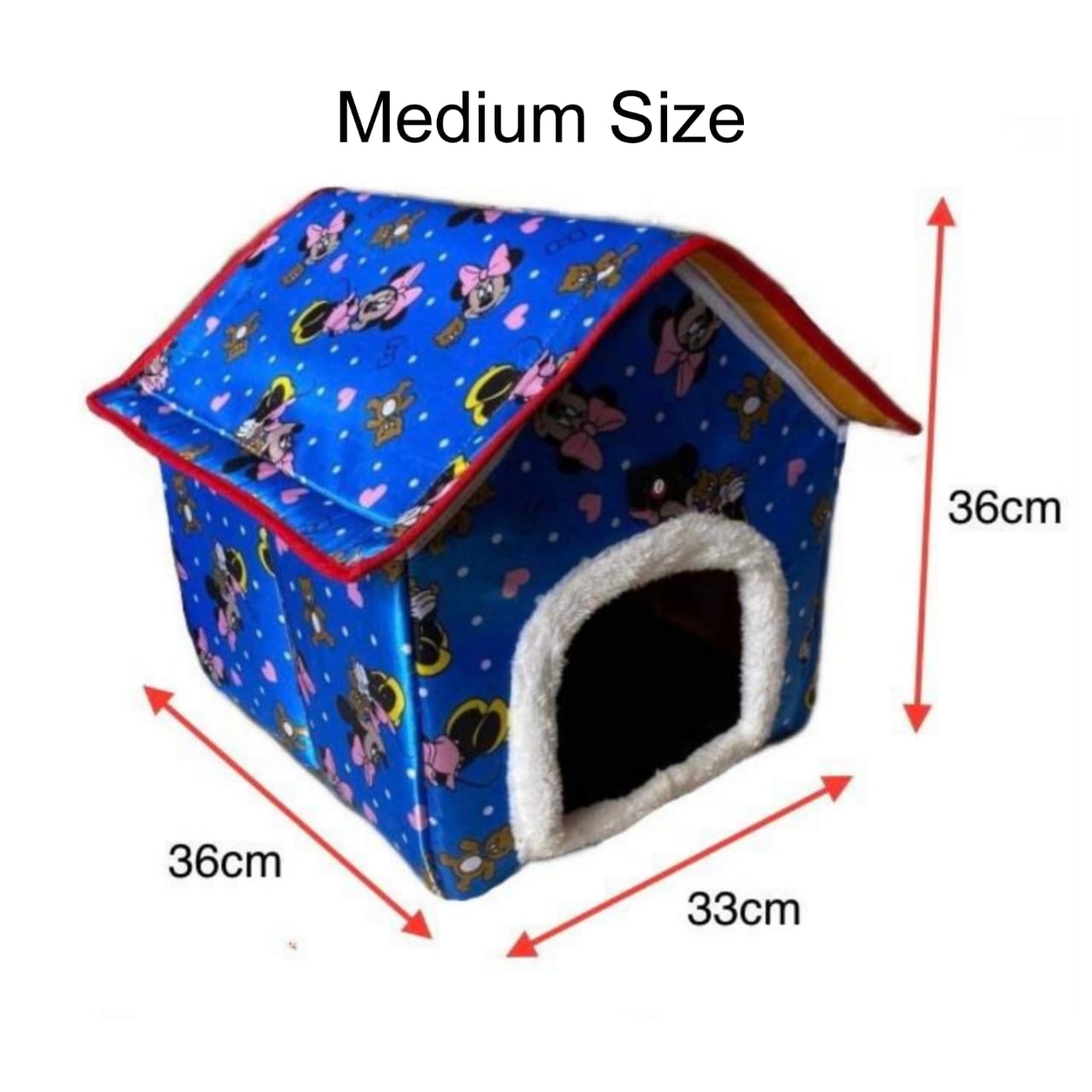 Square Shape Pet Cat House (Made In Bangladesh)