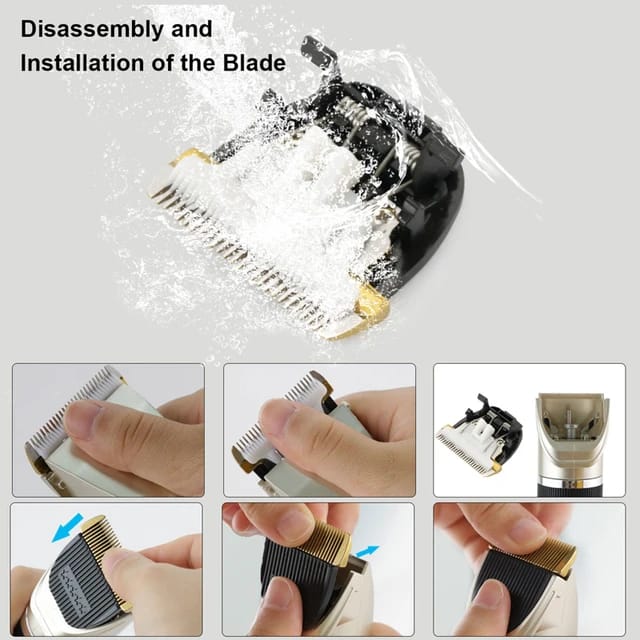 USB Rechargeable Electric Pet Cat & Dog Professional Trimmer Kit for Hair Cutters & Grooming