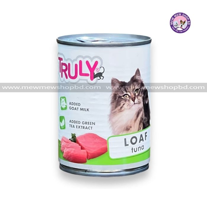 Truly Cat Can Food with Loaf Tuna 375gm
