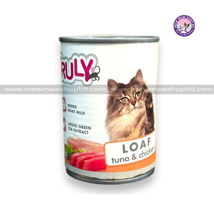 Truly Cat Can Food  with Loaf Tuna And Chicken 375gm
