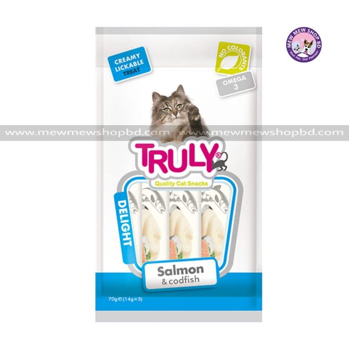 Truly Creamy Treat in Salmon and Codfish 14gX5