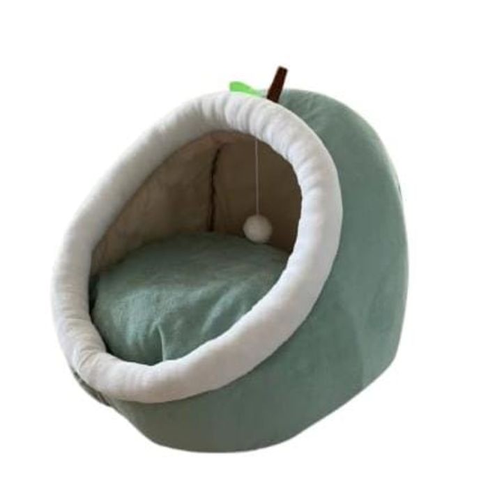 Pet Cat Comfortable House Bed with Plush Ball