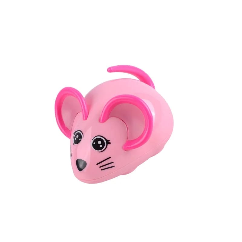 Colourful Tiny Clock Work Spring Mouse toy for Pet Cat