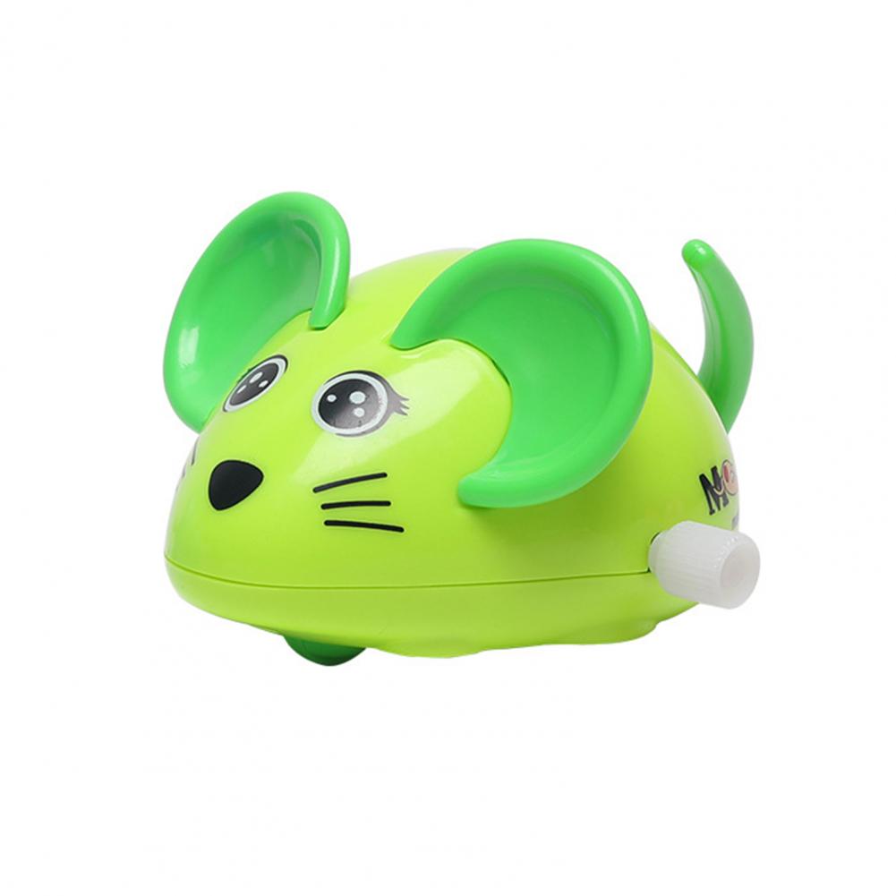 Colourful Tiny Clock Work Spring Mouse toy for Pet Cat