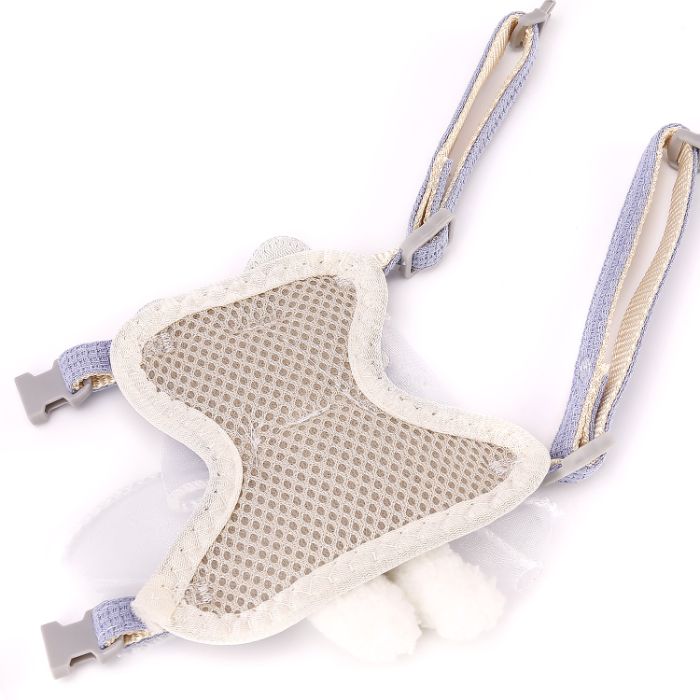 Bow Type Cartoon Design Pet Cat Adjustable Harness with Leash