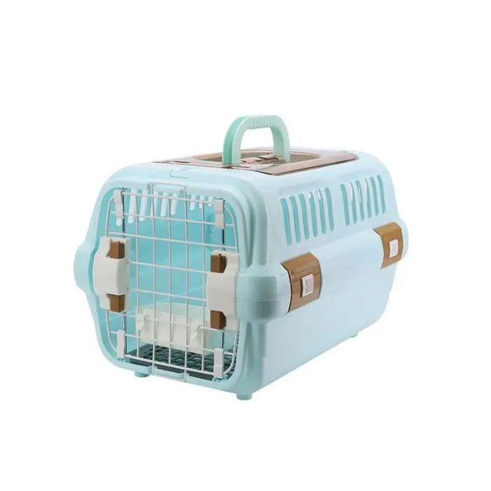 Multi Ventilation Super Premium Cat Carrier Box with Transparent Top