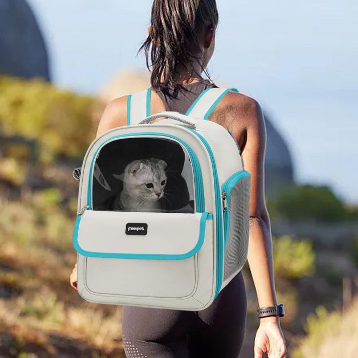 Moorpet New Design Ventilated Backpack for Pet Cat Comfortable Carrier