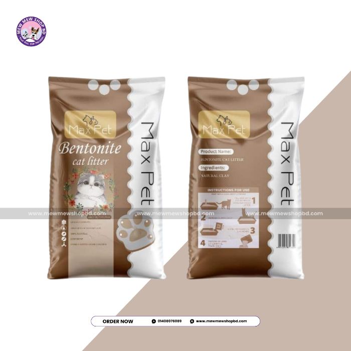 MaxPet Bentonite Cat Litter 10L
