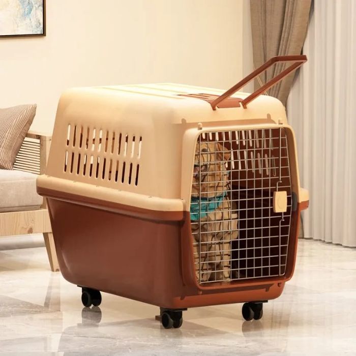 Trolley type Largest Sized Carrier Box for Dog & Animal