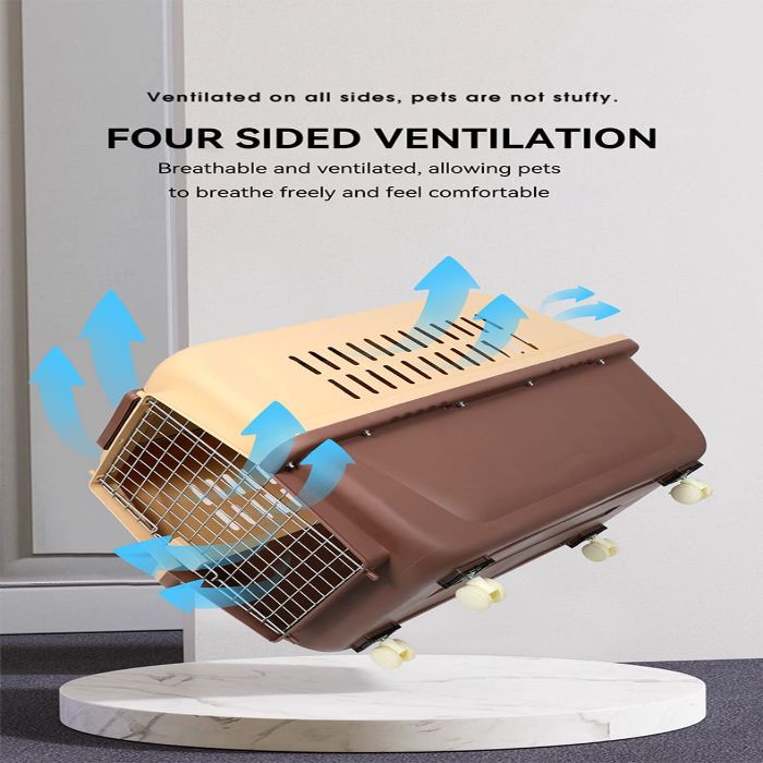 Trolley type Largest Sized Carrier Box for Dog & Animal