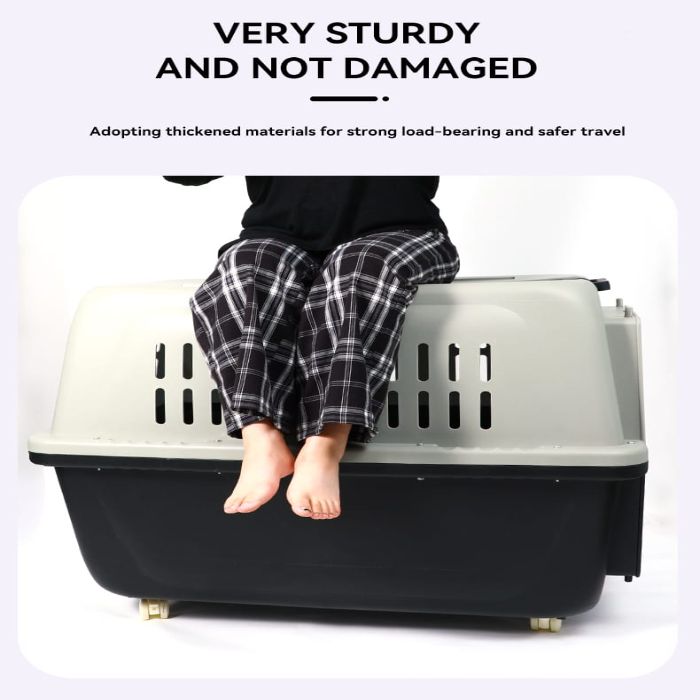 Trolley type Largest Sized Carrier Box for Dog & Animal