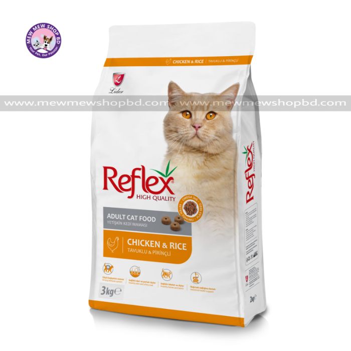 Reflex High Quality  Adult Cat Food Chicken & Rice 3Kg