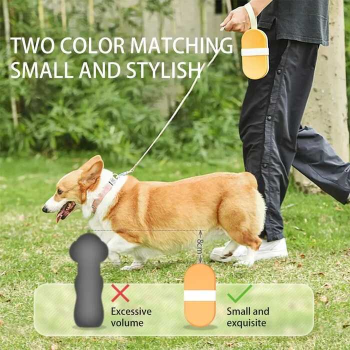 2 in 1 Portable Pet Water Bottle and Food Container Leak Proof Dispenser for Cats and Dogs