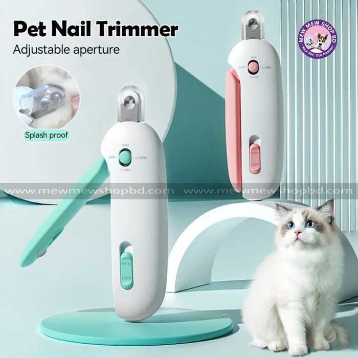 Professional Pet Nail Clippers with Adjustable Hole For Cats & Dogs