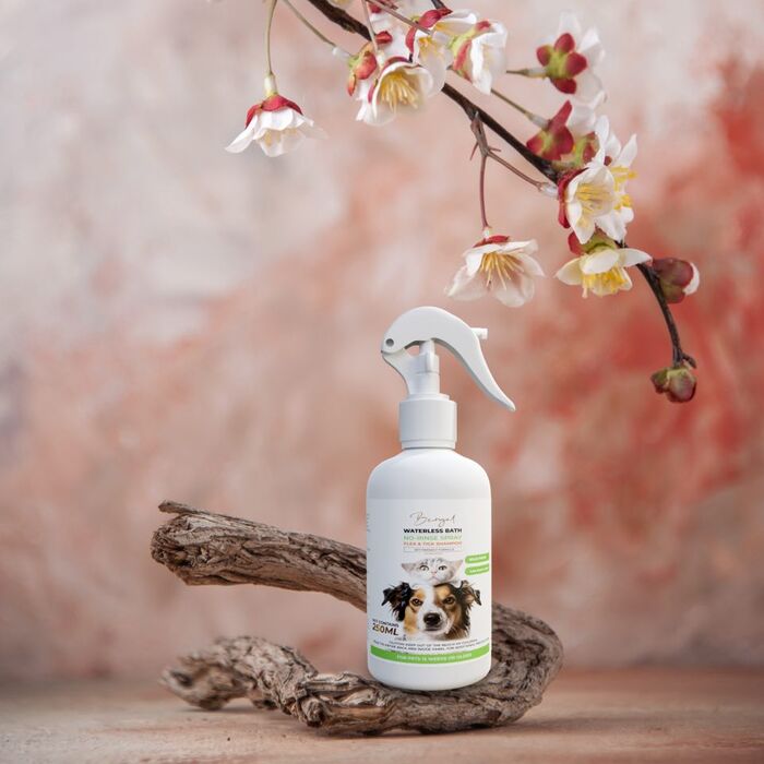 Bengal Waterless Bath No Rinse Flea & Tick Shampoo for Cat 250ml