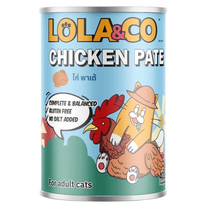 Lola & Co Can Chicken Pate 400gm