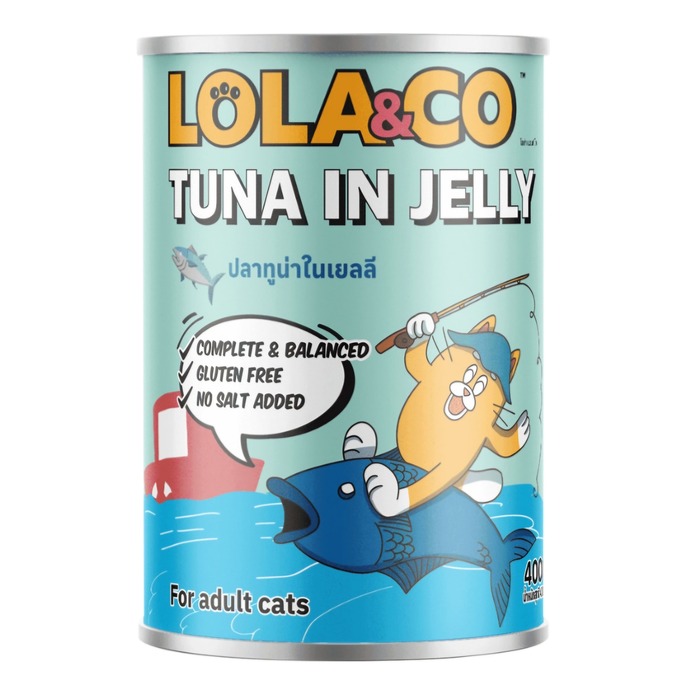 Lola & Co Can Tuna in Jelly 400gm