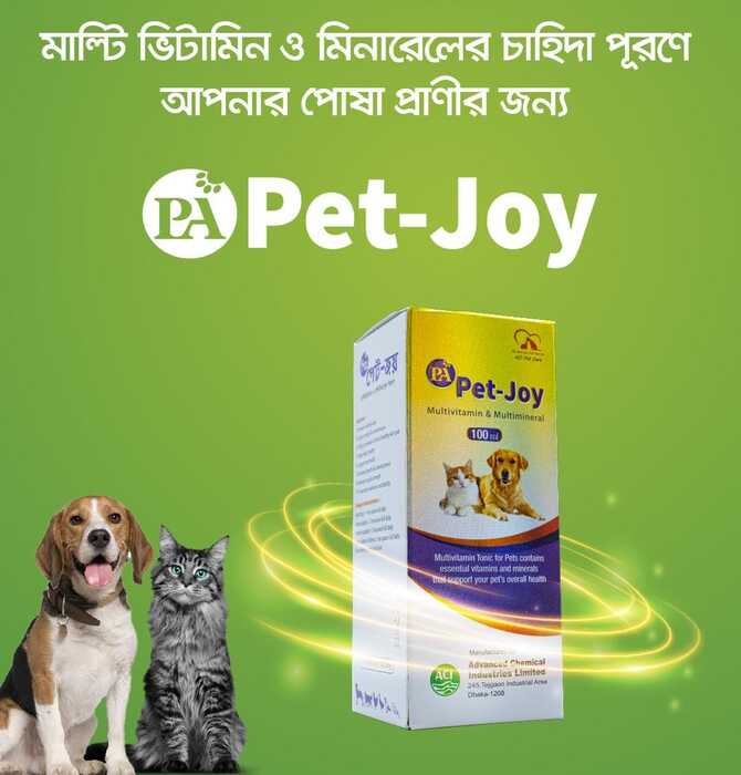 PA Pet-Joy 100ml by ACI Multivitamin Syrup for Pets