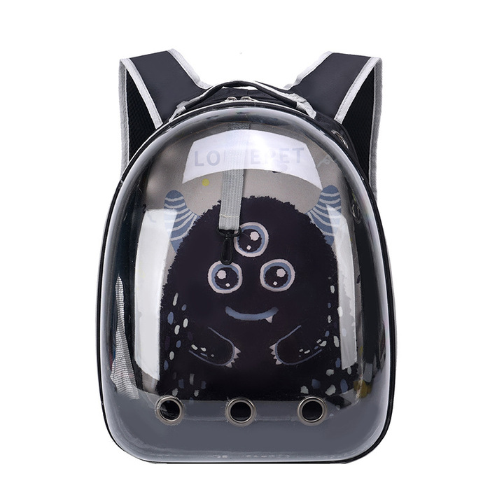 LoffePet Printed Backpack,  Carrying Bag for Pet Cat & Puppy