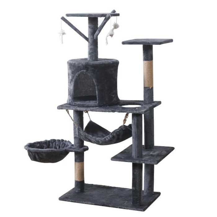 Luxury Cat Climbing Scratching Tree for Playing & Sleeping