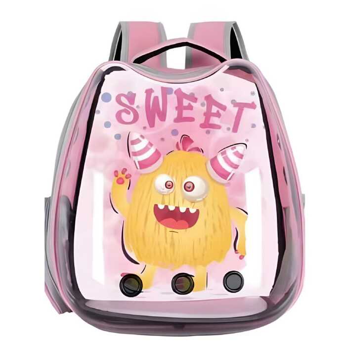 Premium Cartoon Backpack Bag for Pet Cat for Carrying Outdoor