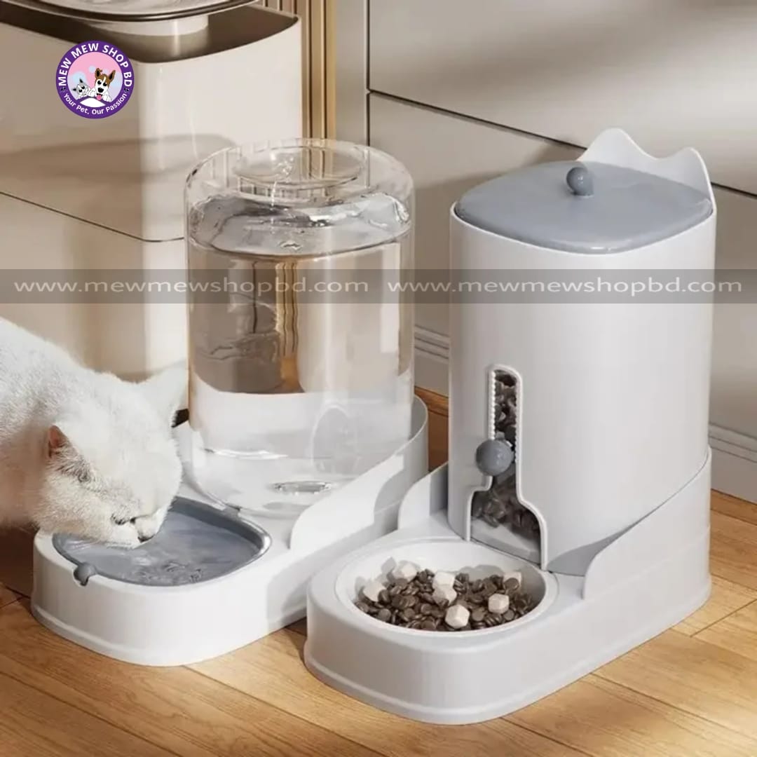 Super Premium 4.4L Automatic Food Feeder/Water Dispenser for Cats and Dogs