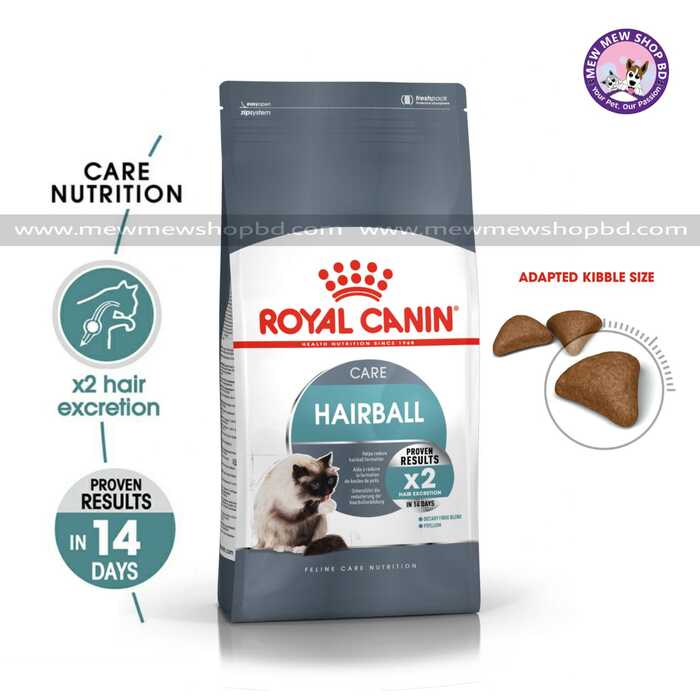 Royal Canin Hairball Care Premium Health Nutrition Dry Cat Food 4kg