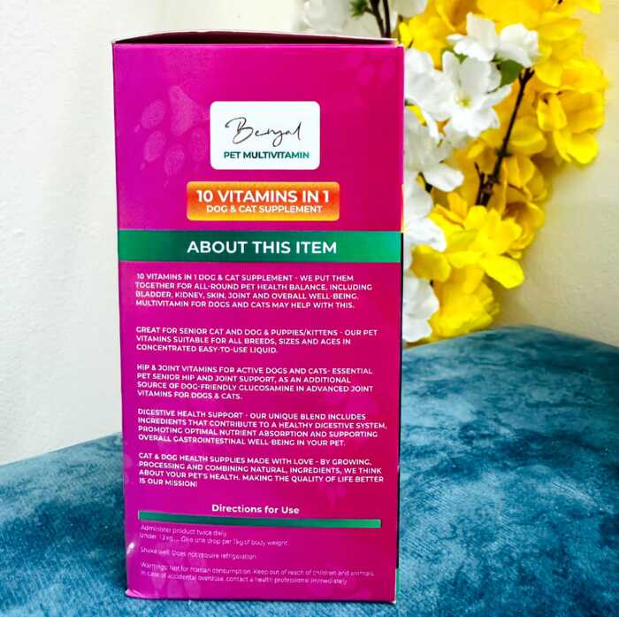 Bengal Multivitamin 10 in One Complete Health Support for Your Pet