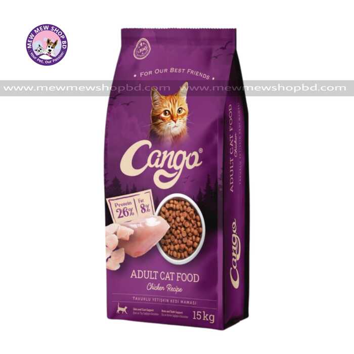 Cango Adult Cat Food with Chicken Flavour 15kg