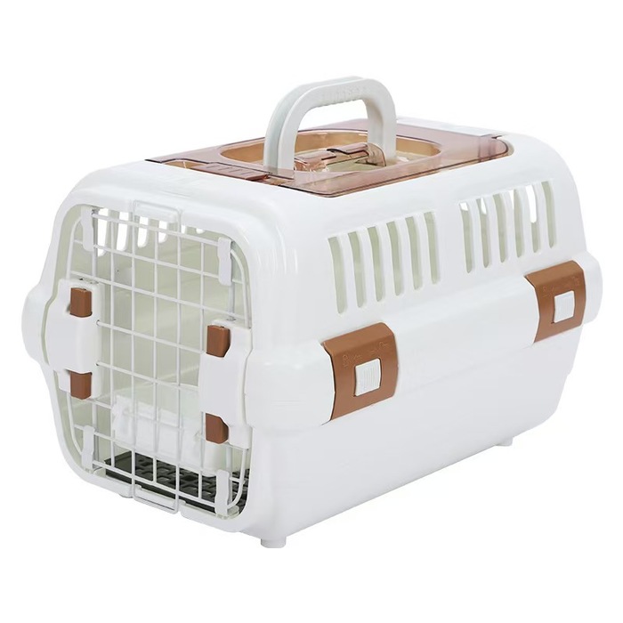 XL Size Multi Ventilation Super Premium Cat Carrier Box with Transparent Top (Without Mat)