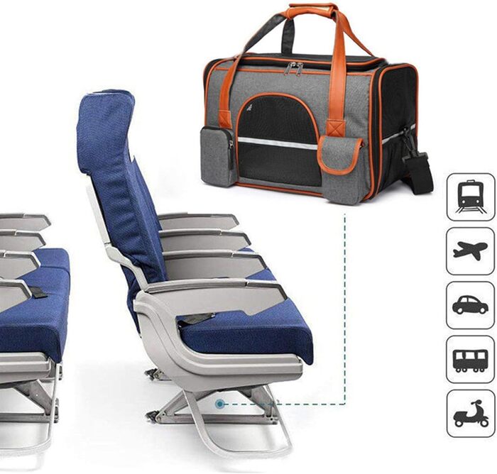 Moorpet New Design Oxford Fabric Pet Cat Carrier Shoulder Bag with Large Capacity