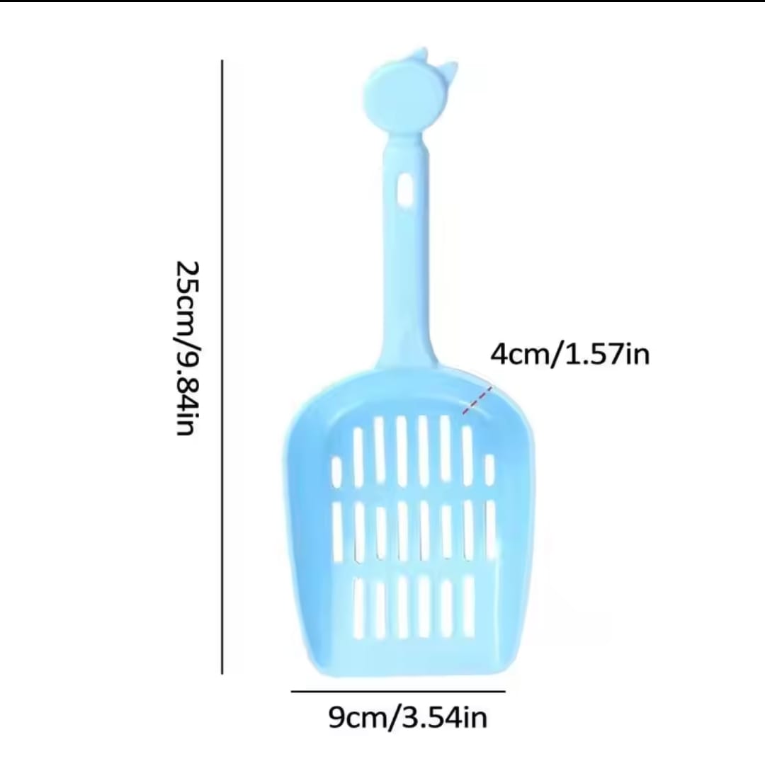 Regular Cat Litter Scoop for Litter Box Easy to Use (Random Color)