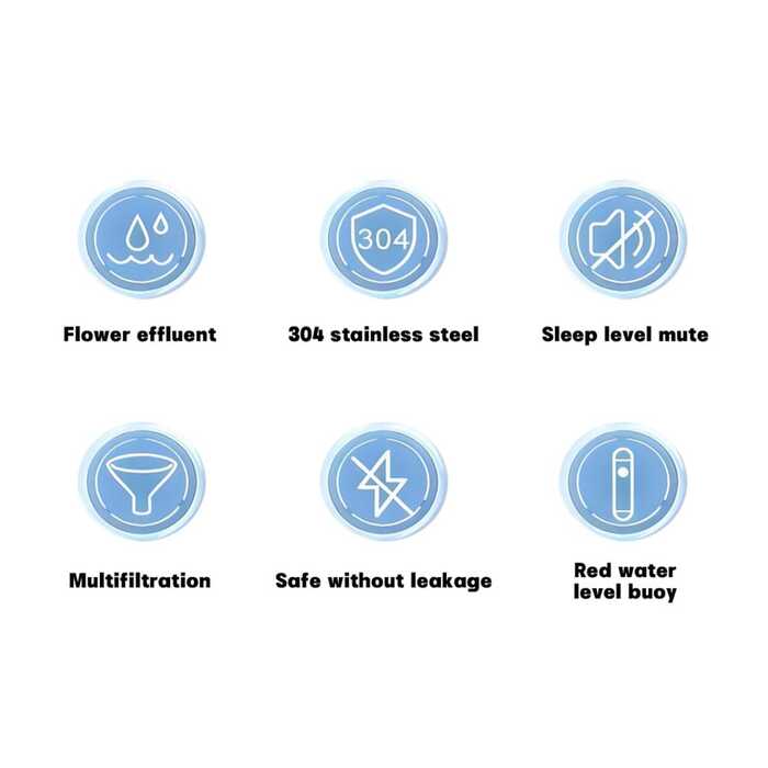 2L Automatic Pet Water Fountain 304 Stainless Steel Cat Dog Water Fountain Ultra-Quiet Pump Cat Dog Bowl Fountain for Cats Dogs (Model B)