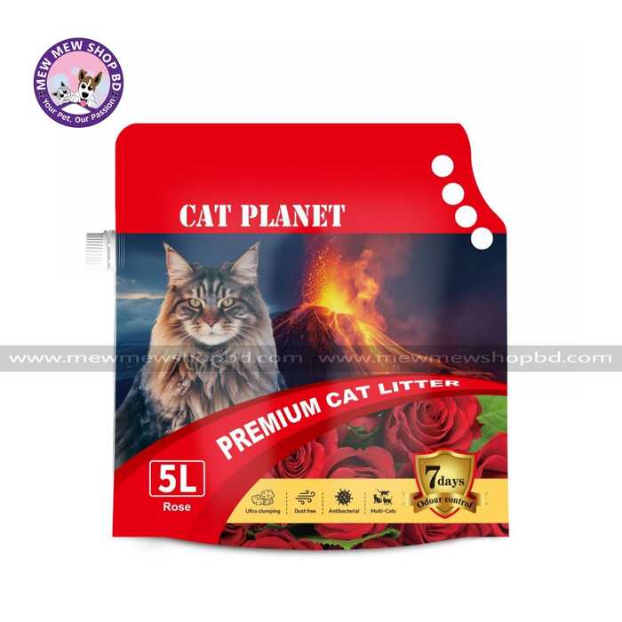 CAT PLANET Premium Cat Litter Rose 5L
