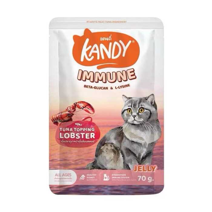 Kandy IMMUNE Pouch with Tuna Topping Lobster in Jelly 70g