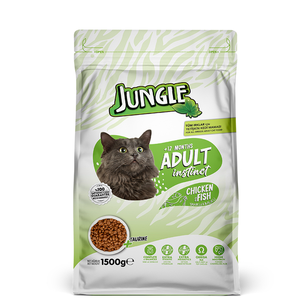 Jungle Adult Catfood Chicken & Fish (1 Year+)