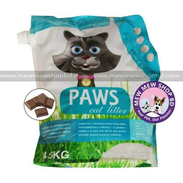 Paws Cat Litter Chocolate 5L