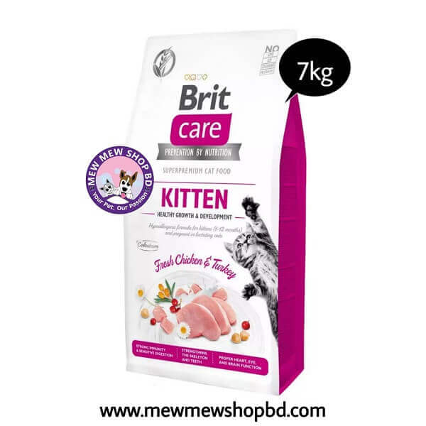 Brit Care Kitten food Fresh Chicken & Turkey 7kg Cat food