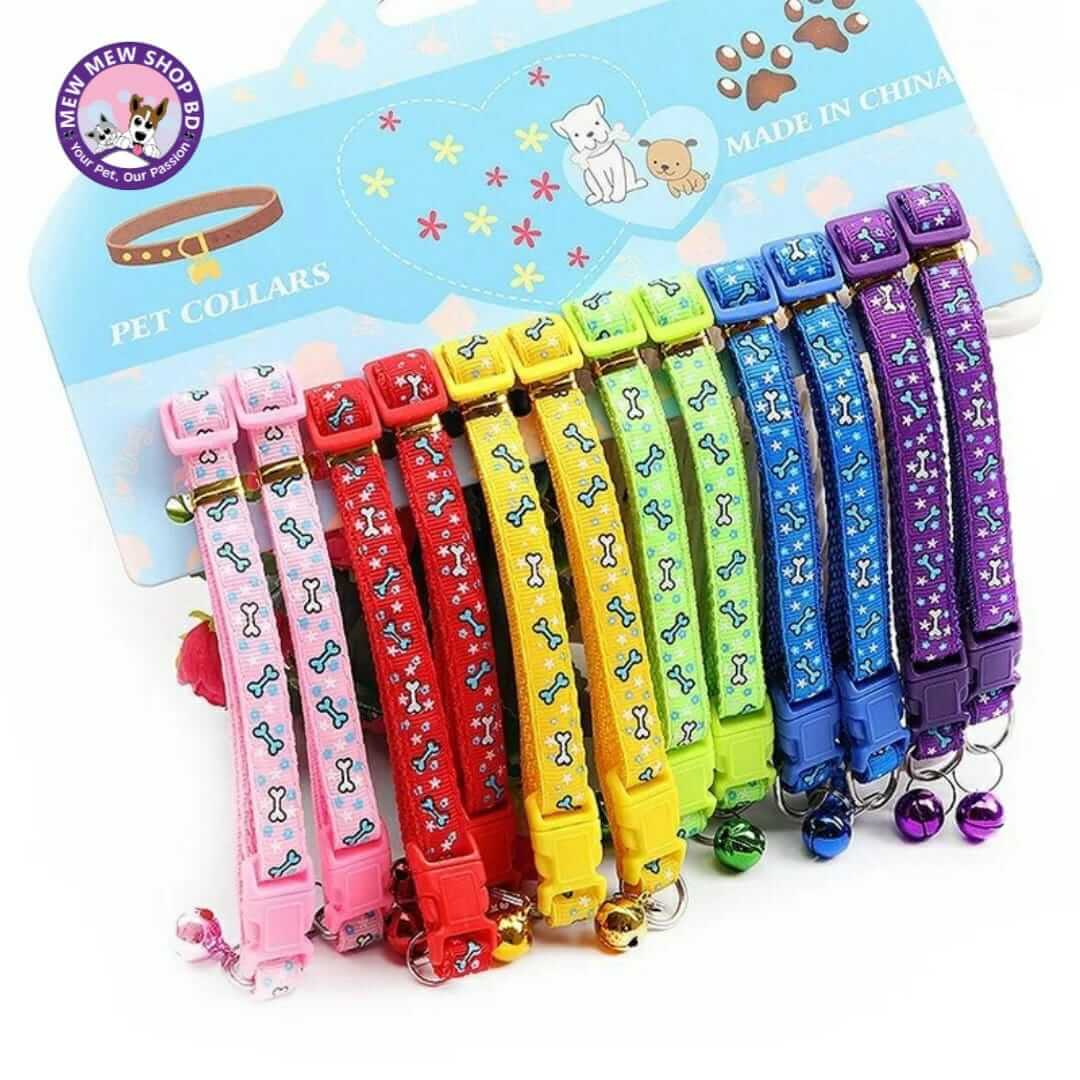 Adjustable Bone Print Collar