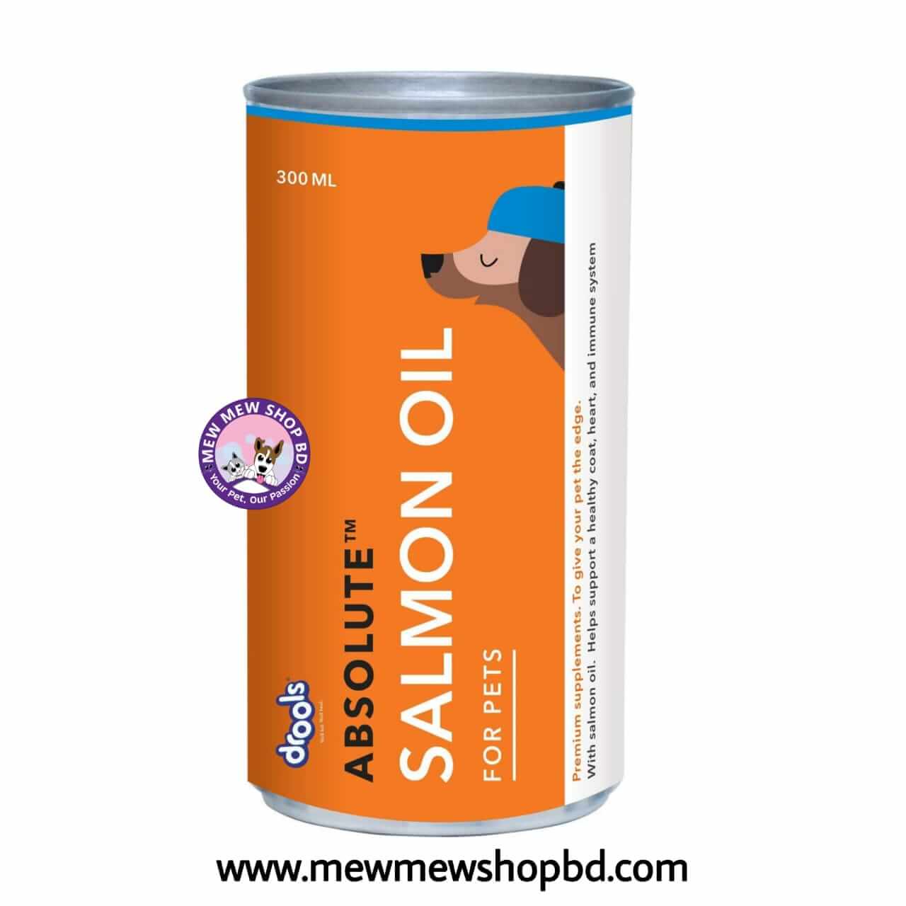 Drools Absolute Salmon Oil for Pets 300ml