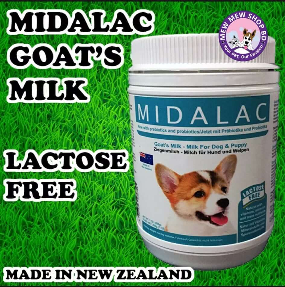 Midalac Goat's Milk Replacer- Milk For Dog & Puppy (200g)
