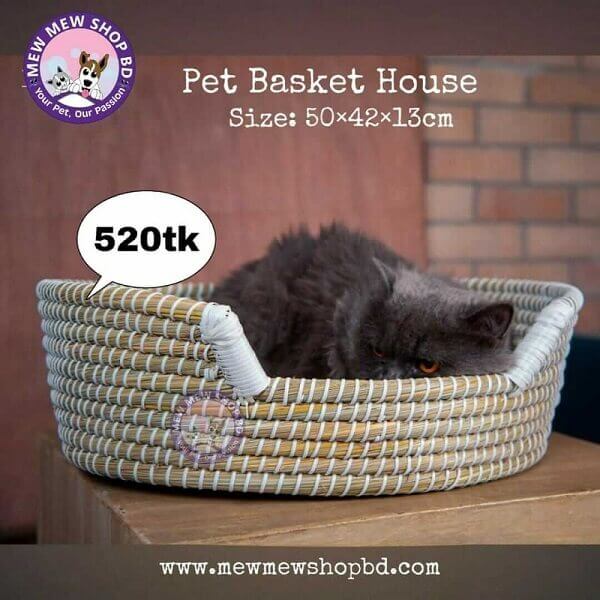 Pet and Cat Houses -- Basket Shaped House