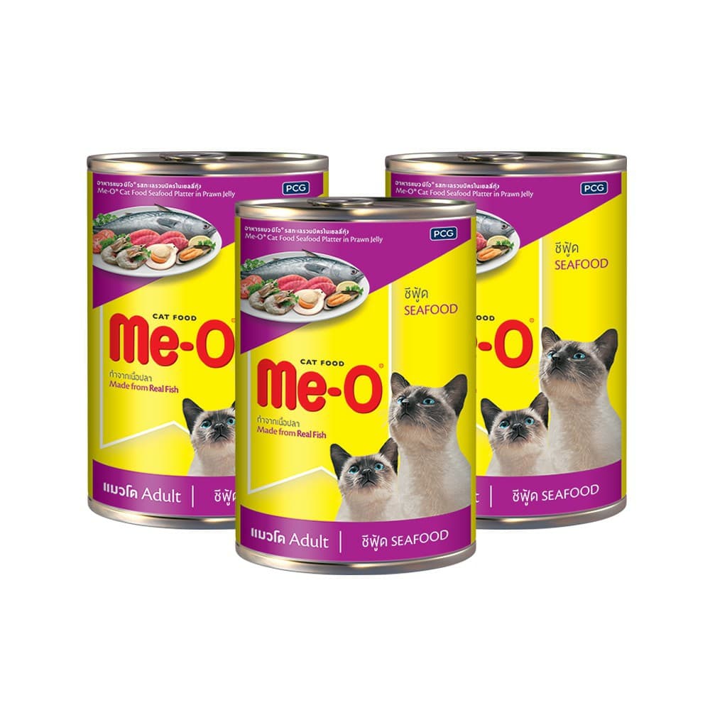 ME-O Canned Cat Food Seafood || 400 Gm