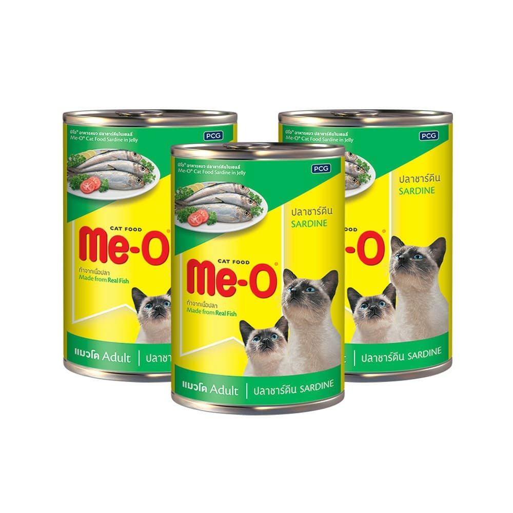 ME-O Canned Cat Food Sardine || 400 Gm