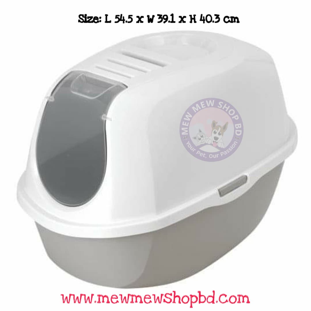 Moderna Smart Cat Closed Litter Box Warm Grey (Inside Dhaka Only)