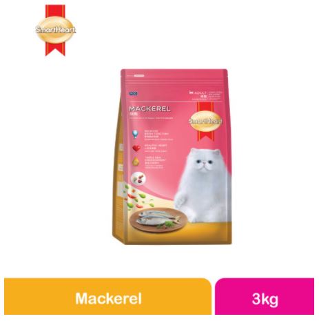 Smartheart Dry Cat Food Adult 1+ Mackerel 3kg