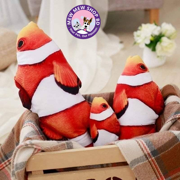 Cat Fish Catnip Toys || Creative Fish Shape Pet Toy Catnip Fish-(1Pcs)